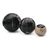 Petrified Wood Natural Home Decor Ball Set (2942)