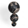 Petrified Wood Natural Home Decor Ball Set (2942)