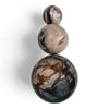 Petrified Wood Natural Home Decor Ball Set (2944)