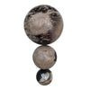 Petrified Wood Natural Home Decor Ball Set (2945)