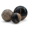 Petrified Wood Natural Home Decor Ball Set (2946)