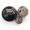 Petrified Wood Natural Home Decor Ball Set (2946)