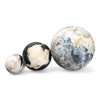 Petrified Wood Natural Home Decor Ball Set (2953)