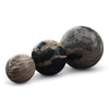 Petrified Wood Natural Home Decor Ball Set (2953)