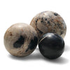 Petrified Wood Natural Home Decor Ball Set (2954)