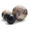 Petrified Wood Natural Home Decor Ball Set (2954)