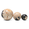 Petrified Wood Natural Home Decor Ball Set (2954)