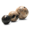 Petrified Wood Natural Home Decor Ball Set (2954)