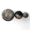 Petrified Wood Natural Home Decor Ball Set (2955)