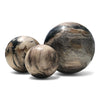 Petrified Wood Natural Home Decor Ball Set (2955)