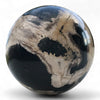 Petrified Wood Natural Home Decor Ball 80mm Diametre (2965)