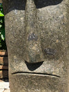 Easter Island Statue Hand Carved Green Stone 600mm StoneBase (2988)