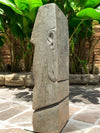 Easter Island Statue Hand Carved Green Stone 600mm StoneBase (2988)