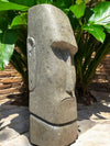 Easter Island Statue Hand Carved Green Stone 600mm StoneBase (2988)