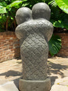 Primitive Hand Carved Stone Sculpture 83cm Height (3003)