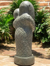 Primitive Hand Carved Stone Sculpture 83cm Height (3003)