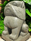 Terrier Hand Carved Stone Sculpture 63cm Height (3006)