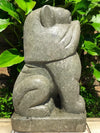 Terrier Hand Carved Stone Sculpture 63cm Height (3006)