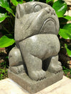 Terrier Hand Carved Stone Sculpture 63cm Height (3006)