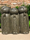 Primitive Hand Carved Stone Sculpture 'Family' 64cm Height (3032)