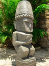 Sumba Statue Primitive Hand Carved Stone Sculpture 77cm Height (3035)