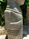 Primitive Hand Carved Stone Sculpture 81cm Height (3036)