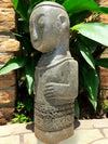 Primitive Hand Carved Stone Sculpture 81cm Height (3036)