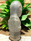 Primitive Hand Carved Stone Sculpture 81cm Height (3036)