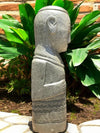 Primitive Hand Carved Stone Sculpture 81cm Height (3036)