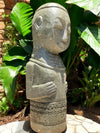 Primitive Hand Carved Stone Sculpture 81cm Height (3036)