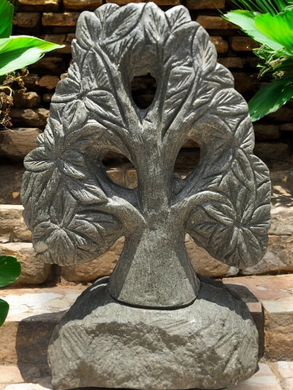 Stunning Garden Sculpture Hand Carved Stone 63cm (3039)