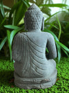 Buddha Statue Meditating Hand Carved Stone 800mm Stone Base (3048)