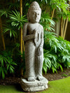 Buddha Statue Teaching Carved Green Stone 1000mm (3051)