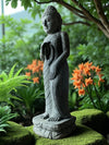 Buddha Statue Teaching Carved Green Stone 1000mm (3051)