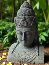 Buddha Statue Dewi Lakshmi Carved Stone 650mm(3059)