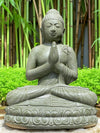Buddha Statue Praying Mudra 850mm Stone Base (3064)