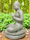 Buddha Statue Praying Mudra 850mm Stone Base (3064)