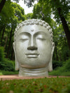 Buddha Head Statue Limited Edition Natural Green 1000mm (3160)