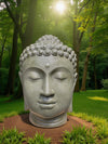 Buddha Head Statue Limited Edition Natural Green 1000mm (3160)