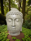 Buddha Head Statue Limited Edition Natural Green 1000mm (3160)