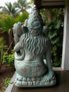 Buddha Statue Sitting Tara Green Copper Finish 650mm (3188)