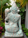 Buddha Statue Sitting Tara Green Copper Finish 650mm (3188)