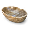 Onyx Natural Raw Edge Stone Basin 440mm x 305mm x 150mm (3281)