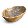 Onyx Natural Raw Edge Stone Basin 440mm x 305mm x 150mm (3281)