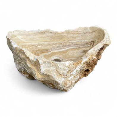 Onyx Natural Stone Basin 580mm x 390mm x 180/120mm (3283)