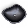 Dark Accent Volcanic Stone Basin 475mm x 380mm x 165mm (3300)