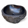 Dark Accent Volcanic Stone Basin 460mm x 410mm x 170mm (3305)
