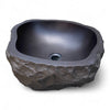 Dark Accent Volcanic Stone Basin 460mm x 410mm x 170mm (3306)