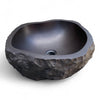 Dark Accent Volcanic Stone Basin 460mm x 410mm x 170mm (3306)