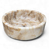 Onyx Natural Stone Round Basin 420mm x 420mm x 150mm (3312)